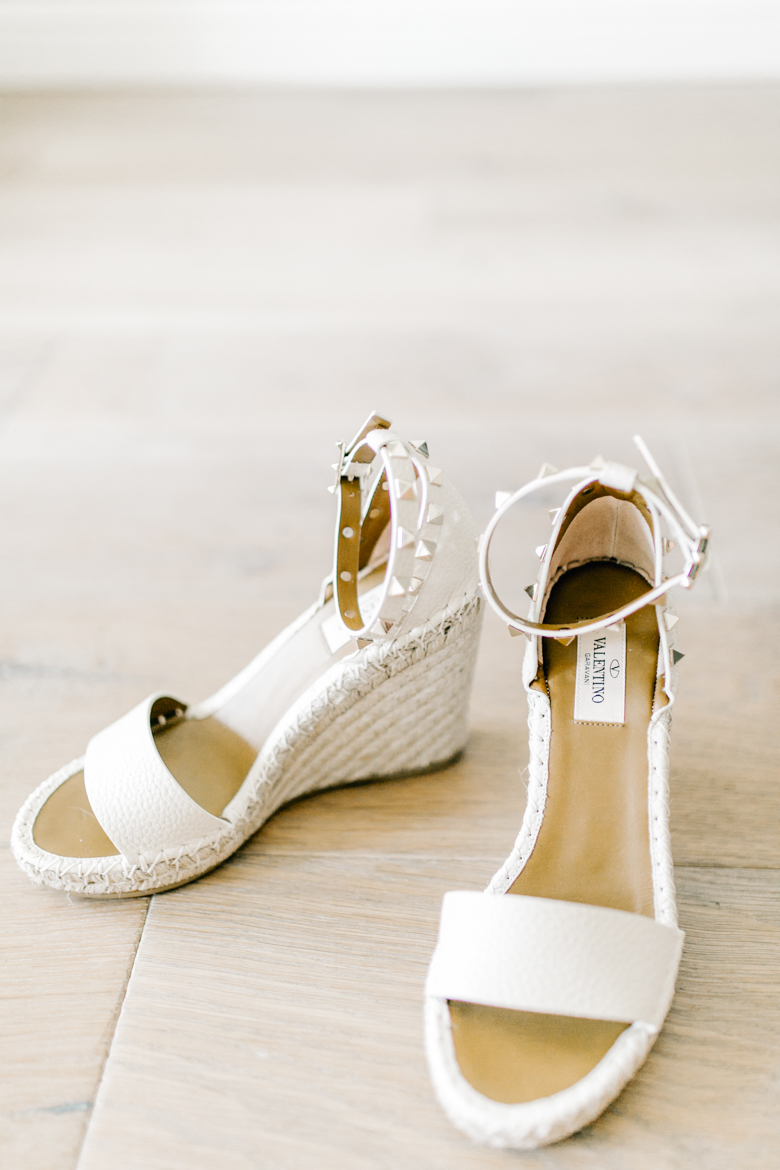 Call me Lore's Shoe pick of teh Month: Valentino White wedges