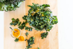 Call Me Lore's Healthy Easy Dehydrated Food Recipes Healthy Snacks for Kids Homemade Turmeric Kale Chips